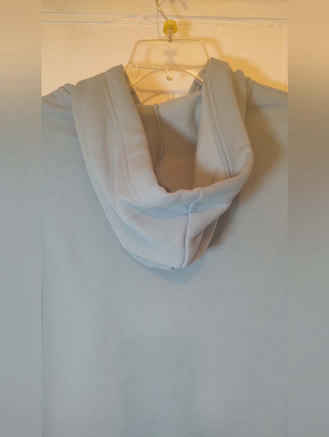 Athletic Works Men's Size L Zip Up Fleece Hoodie Sweatshirt Blue Presence Nwt — image 6 of 8